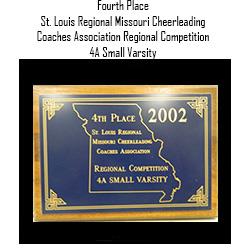 Cheer Regionals 4th Place 